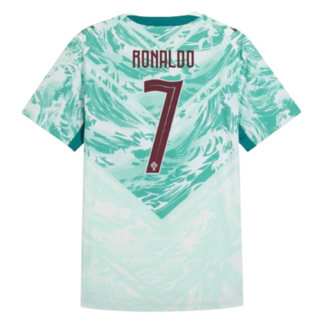 2026-2027 Portugal Authentic RONALDO Away Shirt-SoccerKits Hub | Buy Soccer Jerseys Online